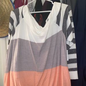 Off shoulder torrid sweater